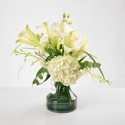 White Branch Vase